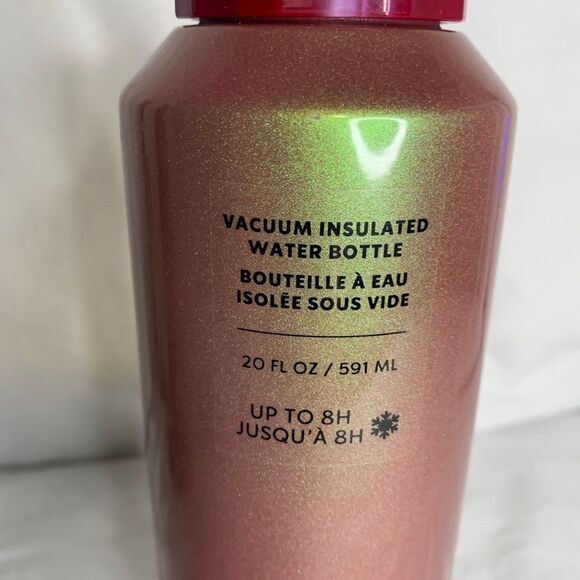 Starbucks 20oz vacuum insulated water bottle Ombré Burgundy/Green - Picture 3 of 10